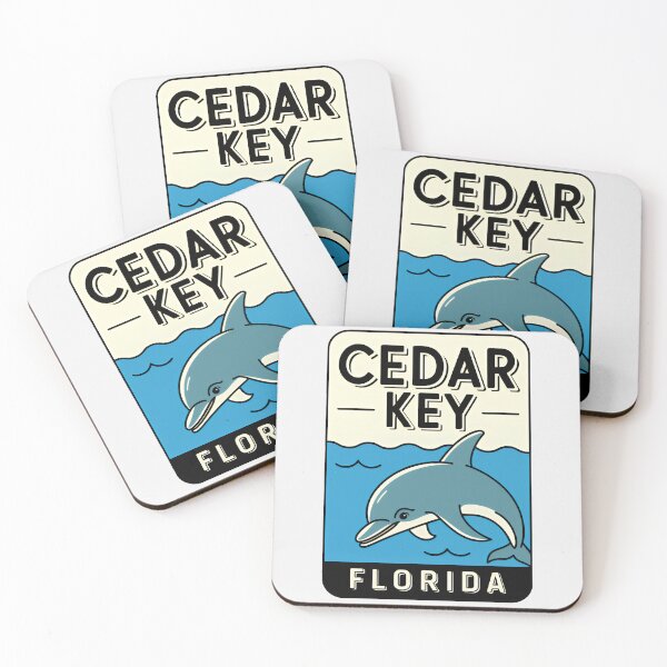 Artikelvorschau, Cedar Key, Florida – Straßenschild entworfen und verkauft von TheOldMittenIllustrated.