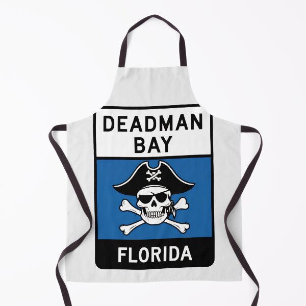 Item preview, Deadman Bay Florida - Road Sign designed and sold by TheOldMittenIllustrated.