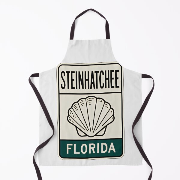 Item preview, Steinhatchee Florida - Road Sign designed and sold by TheOldMittenIllustrated.