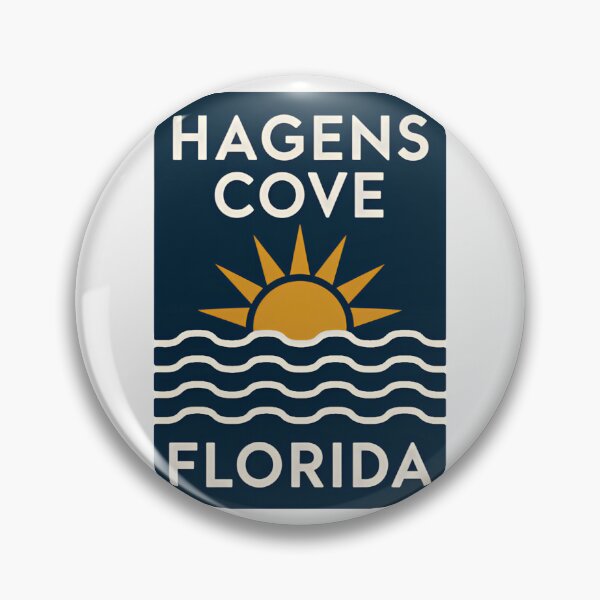 Item preview, Hagens Cove Florida - Beach Sign designed and sold by TheOldMittenIllustrated.