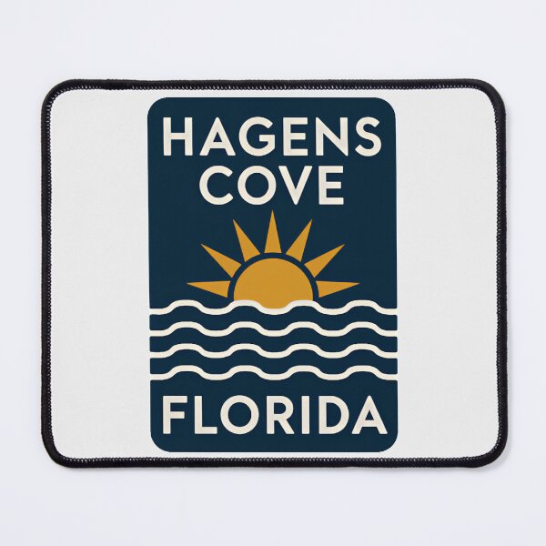 Item preview, Hagens Cove Florida - Beach Sign designed and sold by TheOldMittenIllustrated.