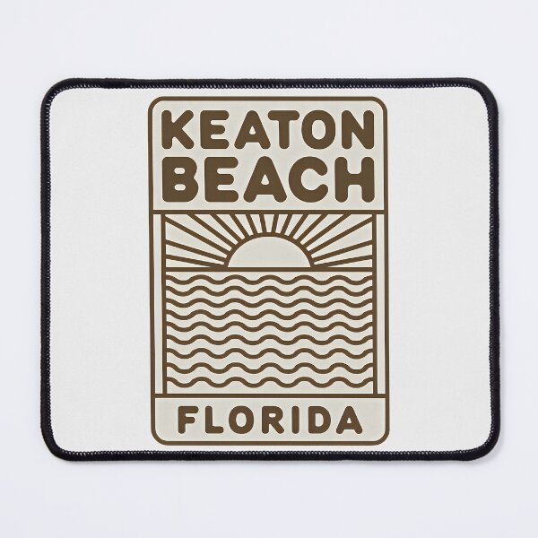 Item preview, Keaton Beach Florida - Beach Sign designed and sold by TheOldMittenIllustrated.