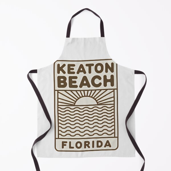Item preview, Keaton Beach Florida - Beach Sign designed and sold by TheOldMittenIllustrated.