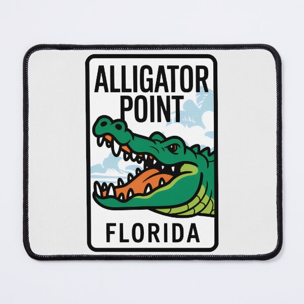 Item preview, Alligator Point Florida - Beach Sign designed and sold by TheOldMittenIllustrated.