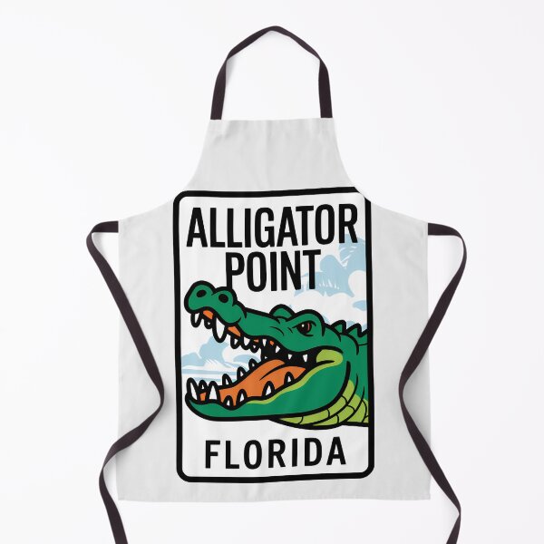 Item preview, Alligator Point Florida - Beach Sign designed and sold by TheOldMittenIllustrated.