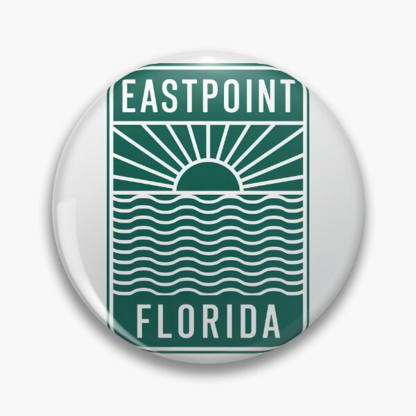 Item preview, Eastpoint Florida - Beach Sign designed and sold by TheOldMittenIllustrated.