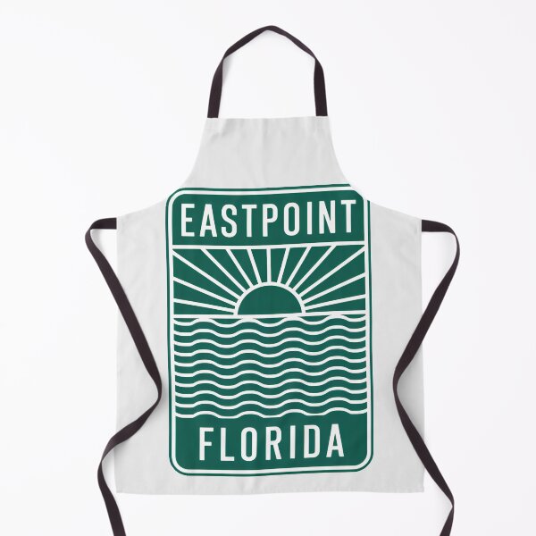 Item preview, Eastpoint Florida - Beach Sign designed and sold by TheOldMittenIllustrated.