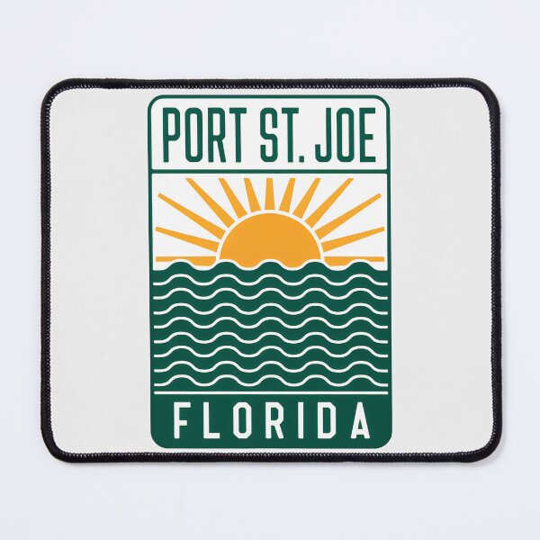 Item preview, Port St. Joe Florida - Beach Sign designed and sold by TheOldMittenIllustrated.