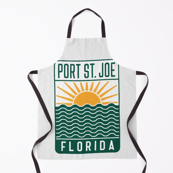 Item preview, Port St. Joe Florida - Beach Sign designed and sold by TheOldMittenIllustrated.