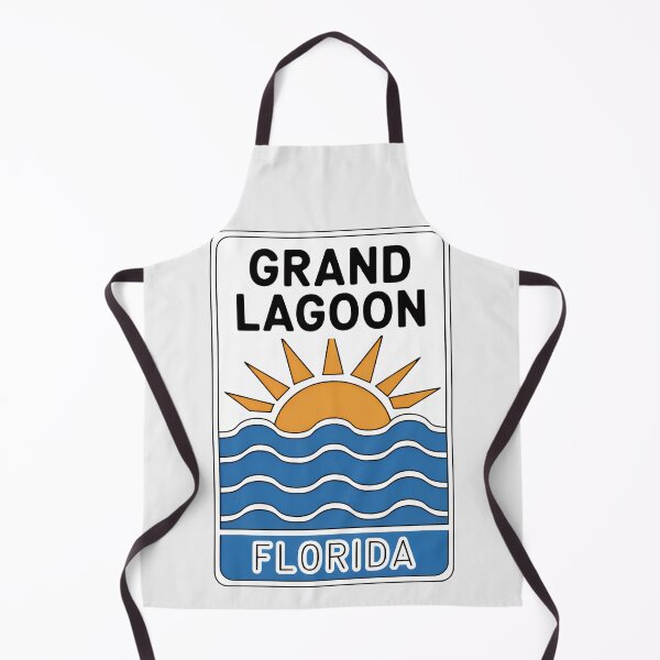 Item preview, Grand Lagoon Florida - Beach Sign designed and sold by TheOldMittenIllustrated.