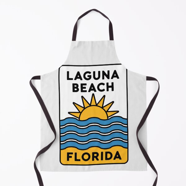 Item preview, Laguna Beach Florida - Beach Sign designed and sold by TheOldMittenIllustrated.