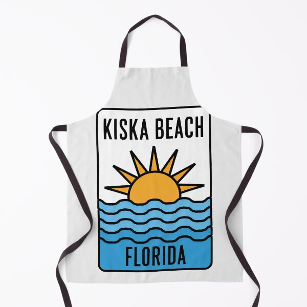 Item preview, Kiska Beach Florida - Beach Sign designed and sold by TheOldMittenIllustrated.