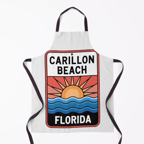 Item preview, Carillon Beach Florida - Beach Sign designed and sold by TheOldMittenIllustrated.