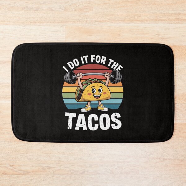 Item preview, I Do It For The Tacos Mexican Workout Taco Tuesday designed and sold by margaridroso.