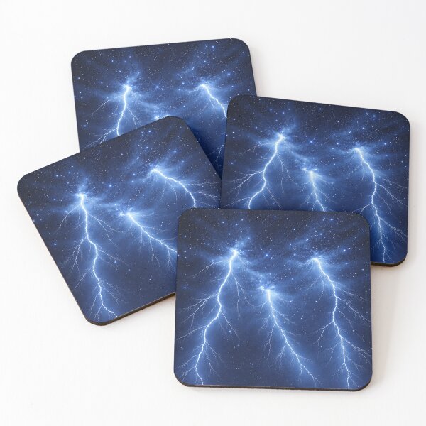 Item preview, Wild Blue Lightning designed and sold by Sybille-Yates.
