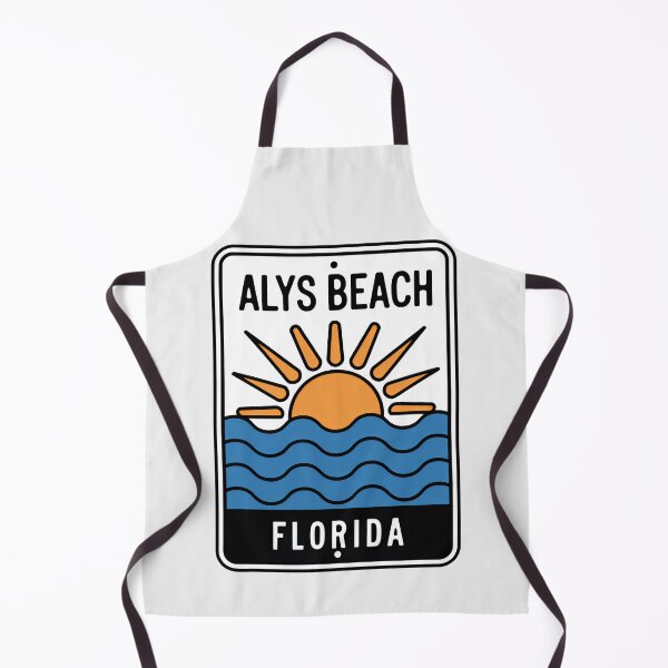 Item preview, Alys Beach Florida - Beach Sign designed and sold by TheOldMittenIllustrated.
