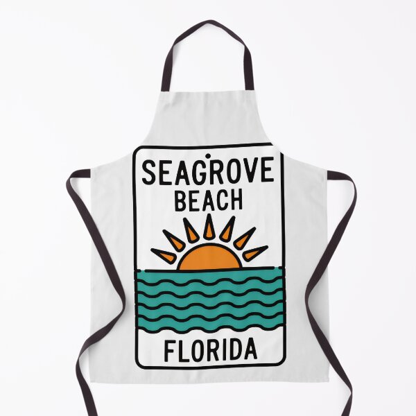 Item preview, Seagrove Beach Florida - Beach Sign designed and sold by TheOldMittenIllustrated.