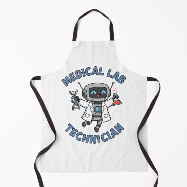 Item preview, Medical Lab Technician Robot Shirt – Cute Science Lab Tech Design for MLT Students & Professionals designed and sold by ClinicalHubs.