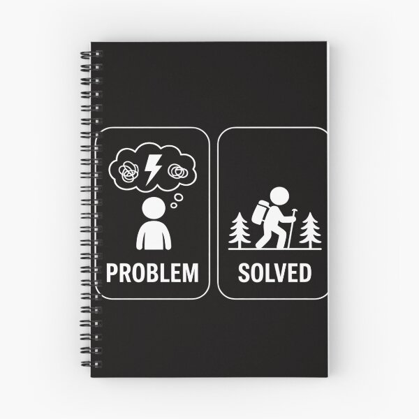 Item preview, Hiking Problem Solved Hiker Gift designed and sold by margaridroso.