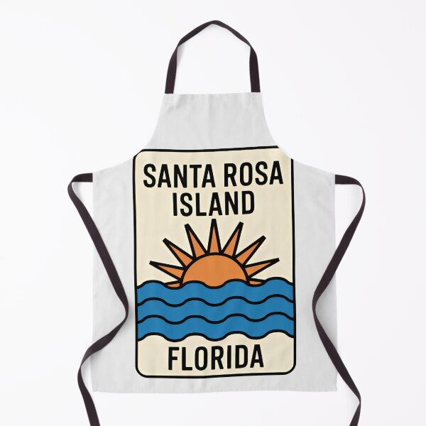Item preview, Santa Rosa Island Florida - Beach Sign designed and sold by TheOldMittenIllustrated.