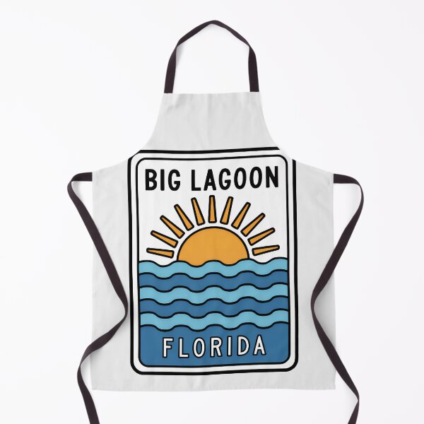Item preview, Big Lagoon Florida - Beach Sign designed and sold by TheOldMittenIllustrated.