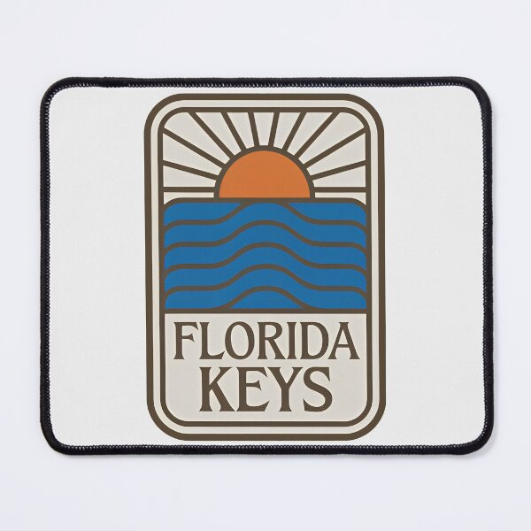 Item preview, Florida Keys - Beach Sign designed and sold by TheOldMittenIllustrated.