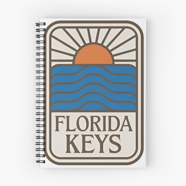 Item preview, Florida Keys - Beach Sign designed and sold by TheOldMittenIllustrated.