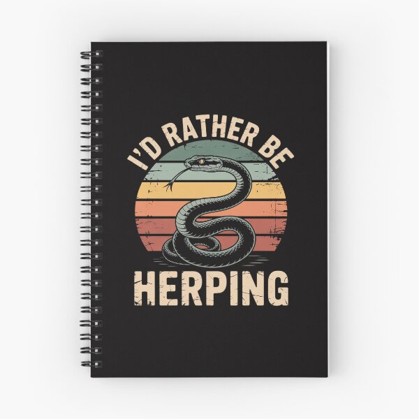 Item preview, Herpetology And Herping Gift I'd Rather Be Herping designed and sold by Minoloinan.