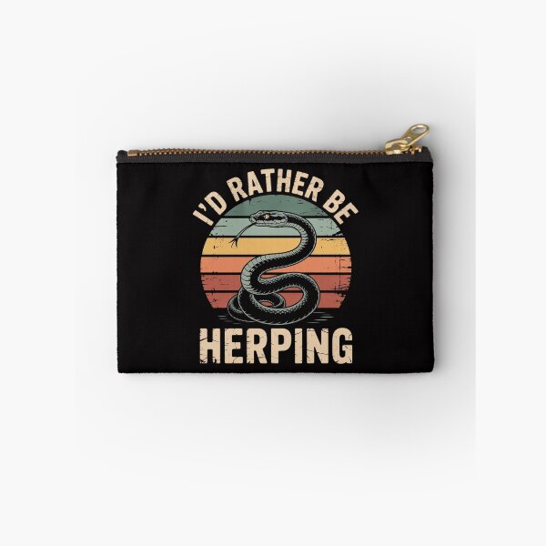 Item preview, Herpetology And Herping Gift I'd Rather Be Herping designed and sold by Minoloinan.