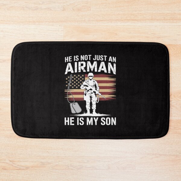 Item preview, He Is Not Just An Airman He Is My Son Proud USAF Son designed and sold by Minoloinan.