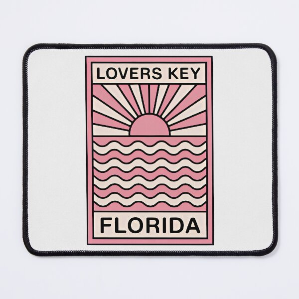 Item preview, Lovers Key Florida - Beach Sign designed and sold by TheOldMittenIllustrated.