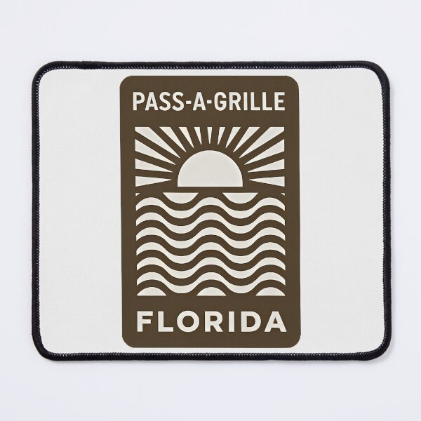 Item preview, Pass-A-Grille Florida - Beach Sign designed and sold by TheOldMittenIllustrated.