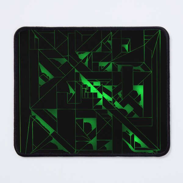 Item preview, Geometric Labyrinth Grn designed and sold by UrbanPrts.