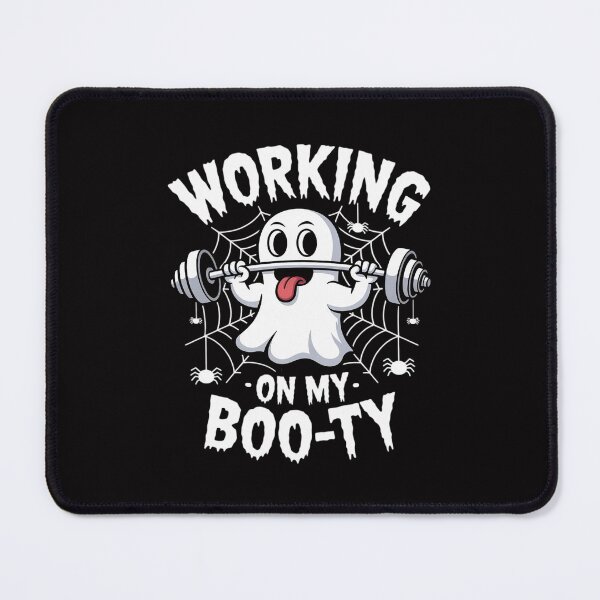 Item preview, Halloween Workout Gym Working On My Boo-Ty Men Women designed and sold by Minoloinan.