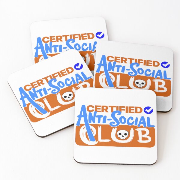 Item preview, Certified Anti-Social Club designed and sold by DNC1134.