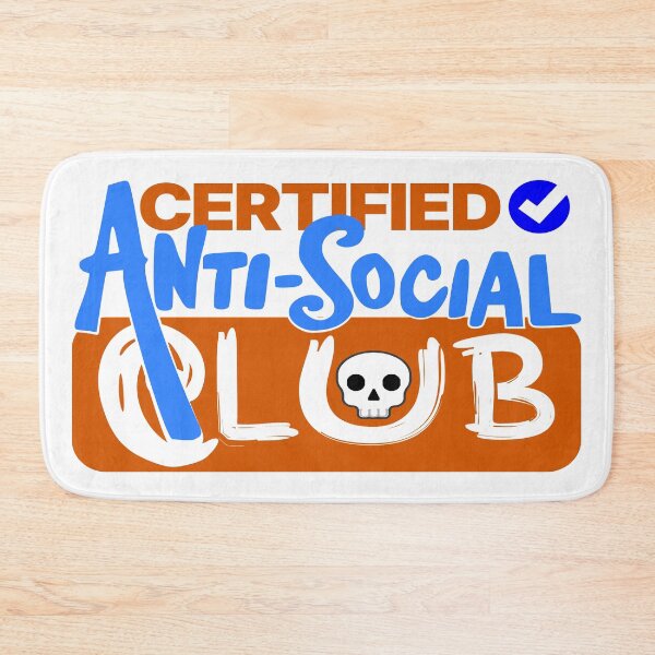 Item preview, Certified Anti-Social Club designed and sold by DNC1134.