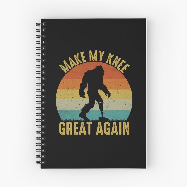 Item preview, Make My Knee Great Again Funny Bigfoot Leg Surgery Humor designed and sold by gunaone-design.