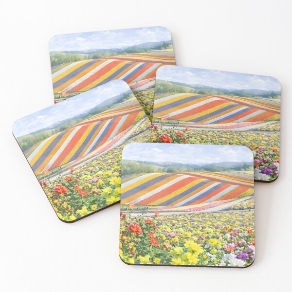 Item preview, Furano Flower Fields designed and sold by HOMETOWN86.