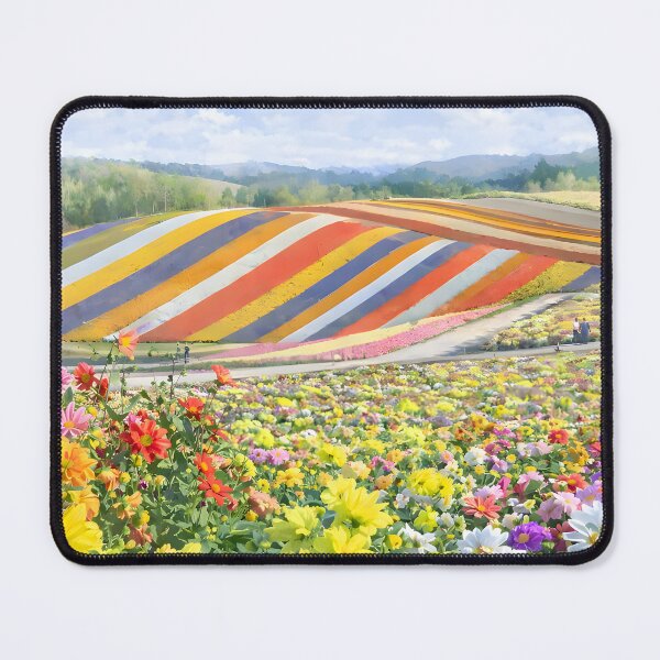 Item preview, Furano Flower Fields designed and sold by HOMETOWN86.