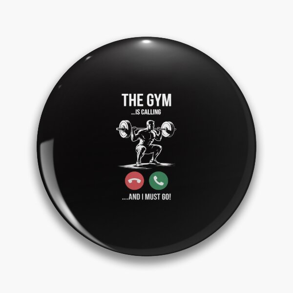 Item preview, Gym Is Calling Workout Fitness Bodybuilding Weight Lifting designed and sold by Minoloinan.