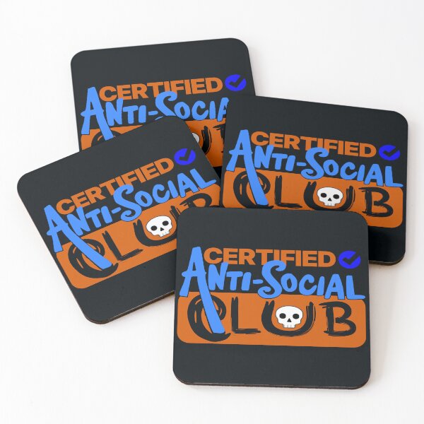 Item preview, Certified Anti-Social Club designed and sold by DNC1134.