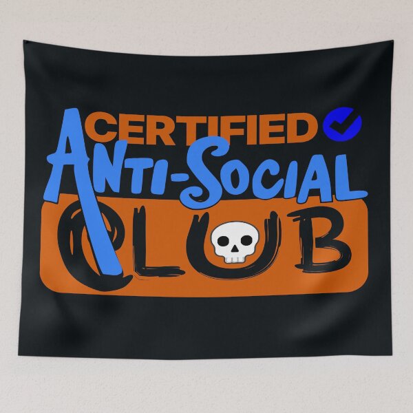 Item preview, Certified Anti-Social Club designed and sold by DNC1134.