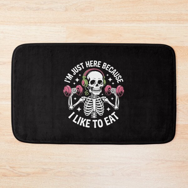 Item preview, Gym Fitness Workout I'm Just Here Because I Like To Eat designed and sold by Minoloinan.