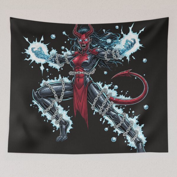 Item preview, Electric Demon Queen Unleashed designed and sold by Thaivi Design.
