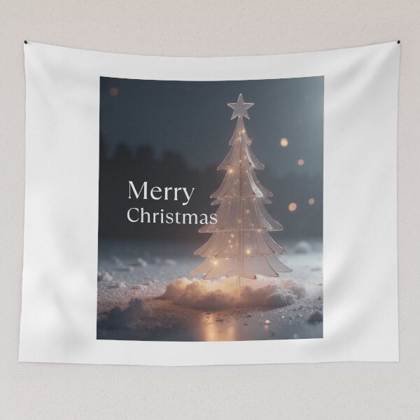 Item preview, Aesthetic Christmas Tree - Merry Christmas 2026 & 2025 designed and sold by sa-prints.