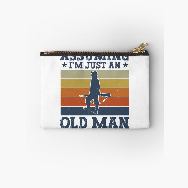 Item preview, Assuming I'm Just An Old Man Was Your First Mistake Hunting Dad Humor designed and sold by gunaone-design.
