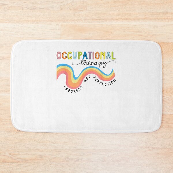 Item preview, Occupational Therapy Progress Not Perfection Therapist designed and sold by MerchDeviant.