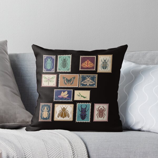 Item preview, Vintage Insect Stamps, Bug Lover, Entomology, Nature Aesthetic Insect Lover, beetle gift ideas Insect designed and sold by DesignDenDo ⭐⭐⭐⭐⭐.