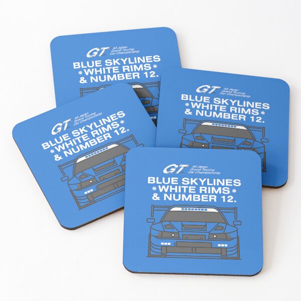 Item preview, BLUE SKYLINES & WHITE RIMS & 12 designed and sold by ICRDesigns.