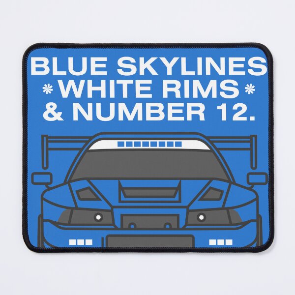 Item preview, BLUE SKYLINES & WHITE RIMS & 12 designed and sold by ICRDesigns.